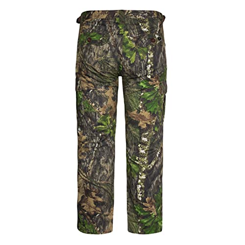 Mossy Oak Camo Cotton Mill Flex Pantalon de Chasse pour Homme - PantalonComfortable et Pratique pour le Campement en For