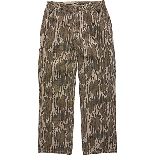 Carhartt Pantalon de travail utilitaire en camouflage pour garçon - Coupe ample CK8419 - Pantalon de travail enfants rob