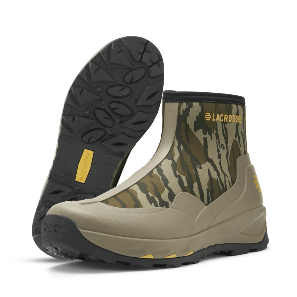 LaCrosse Alphaterra Pierre unisexe pour hommes et femmes - Chaussures de randonnée 15,2 cm - Sécheresse résistante - Pie