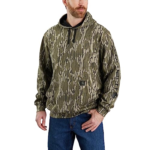 Titre SEO optimisé : Sweat Carhartt graphique ample camo pour homme - Chaussé confortablement en cotonulaire dense, parf