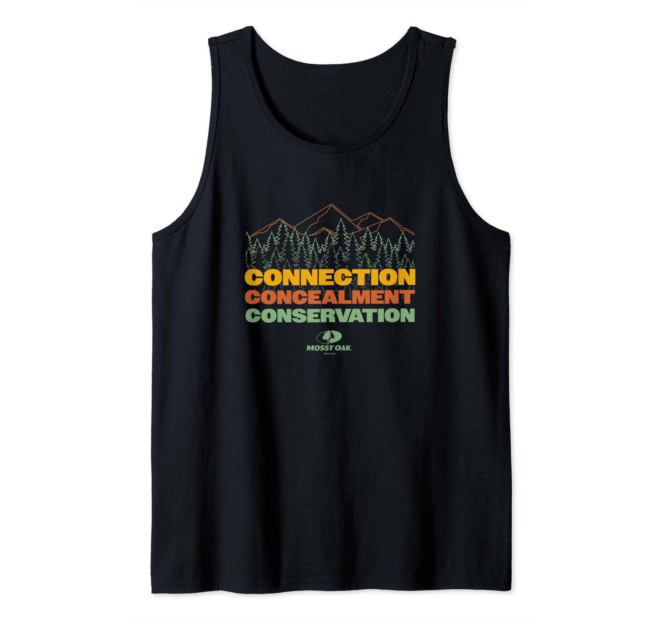 Mossy Oak Connection Concealment Conservation Outdoors Logo T-shirt Homme Taille Mvertiser
