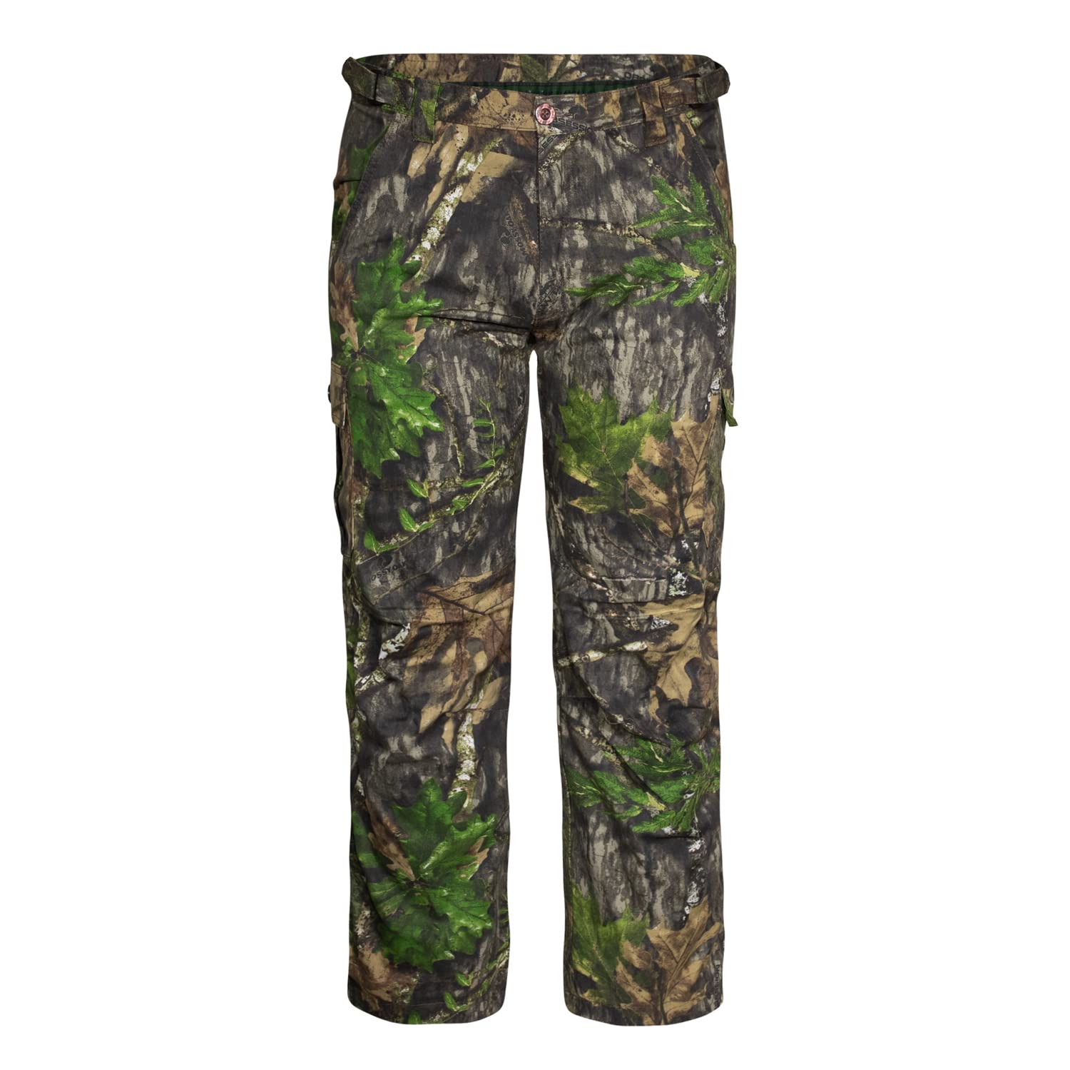 Mossy Oak Camo Cotton Mill Flex Pantalon de Chasse pour Homme - PantalonComfortable et Pratique pour le Campement en For